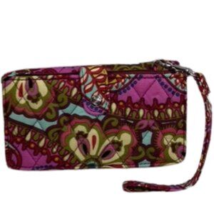 Vera Bradley All in One Wristlet Smartphone Wallet in Resort Medallion NWOT